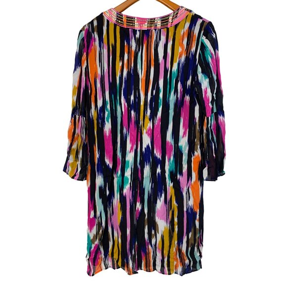 Trina Turk x INC Womens Shift Sequin Scoop Neck Mini Dress Size L NWOT 7672 - Picture 7 of 11